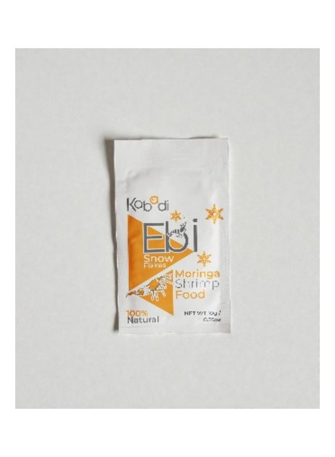 EBI Moringa Shrimp Food Snowflakes - 10g - Image 3